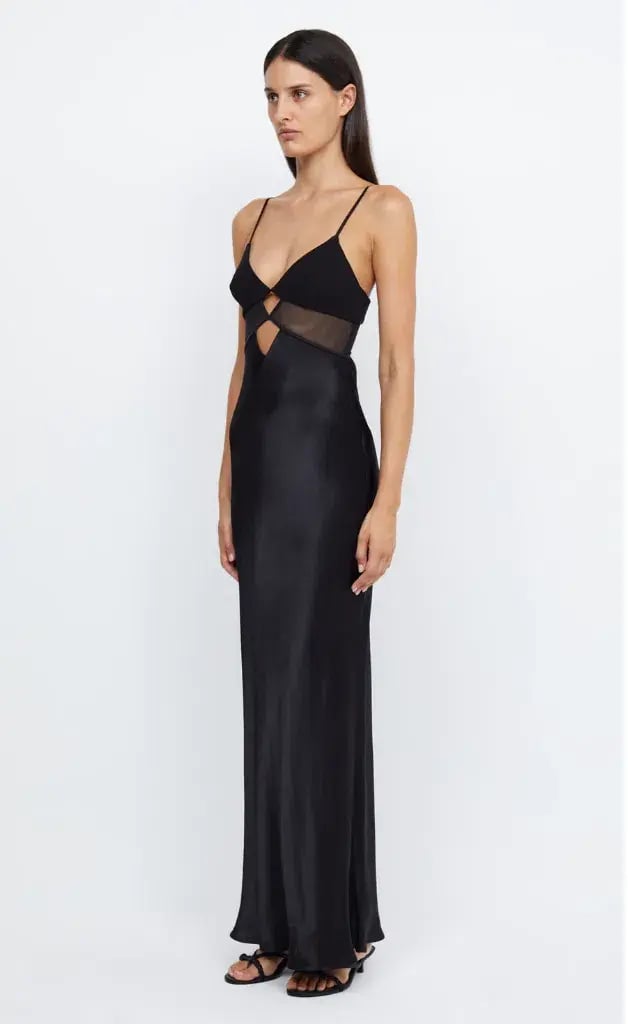 Bec & Bridge Ashton Cut Out Maxi Dress Black Size AU 6 photo 2