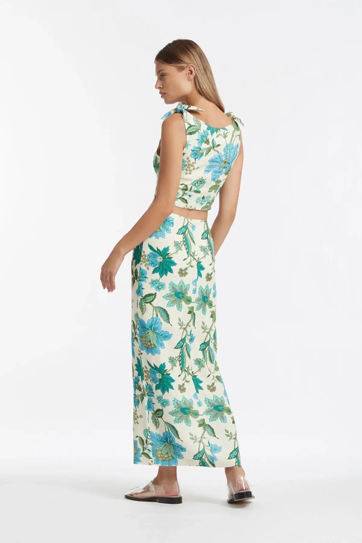 Sir the Label Alexandre Midi Skirt Print Size 2 | AU 10 photo 2