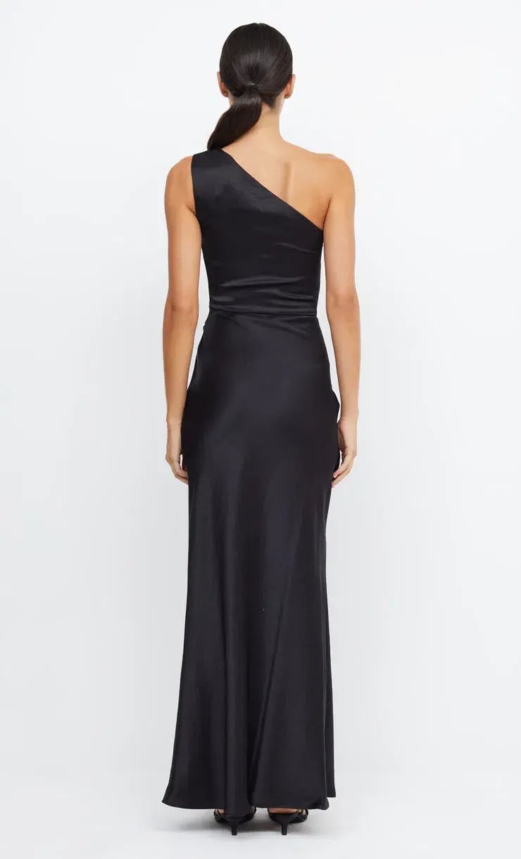 Bec & Bridge The Dreamer Asym Dress Black Size 10 photo 3