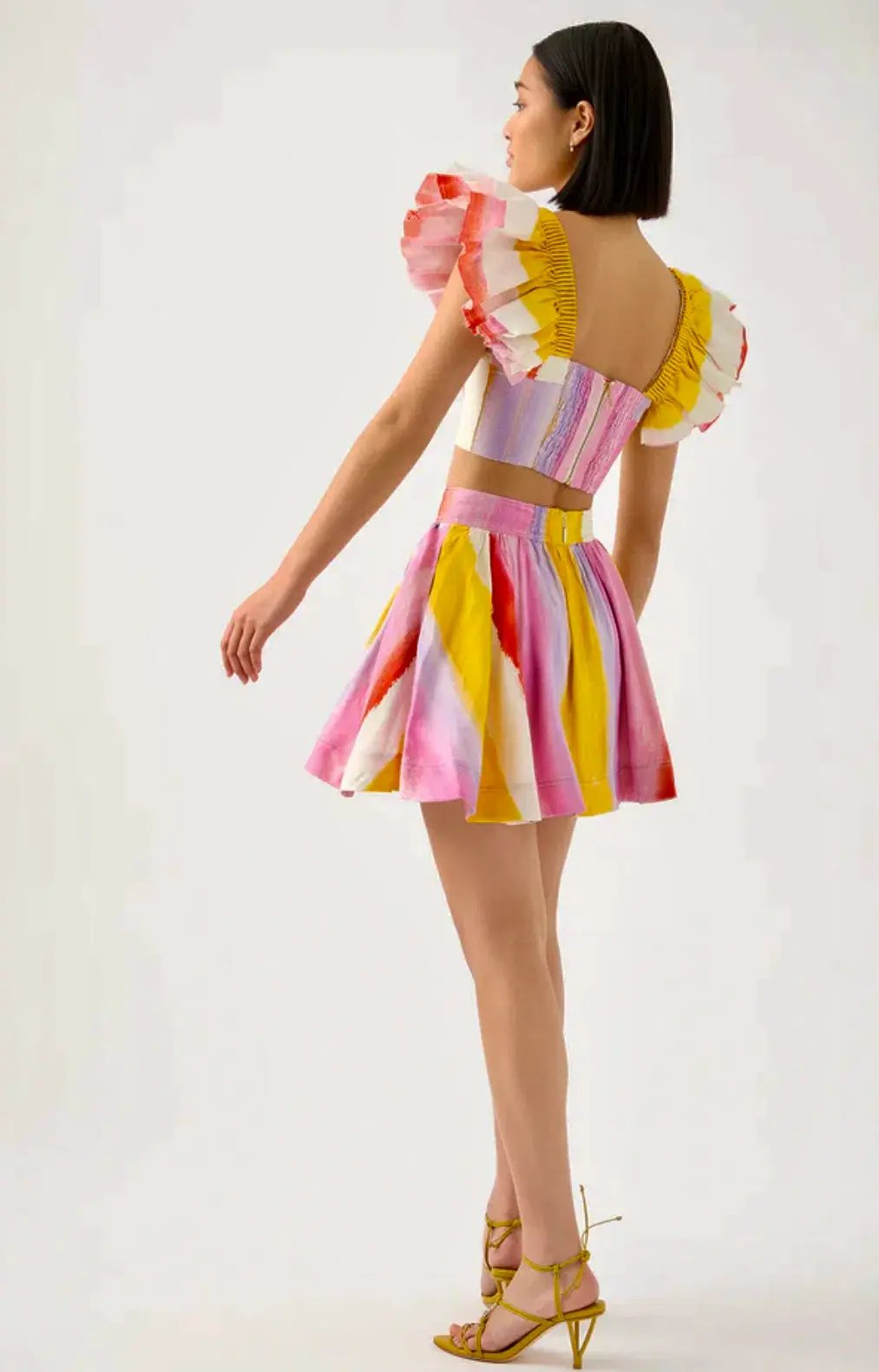 Aje Imagination Mini Skirt and Top Set Multi Size 8 photo 3