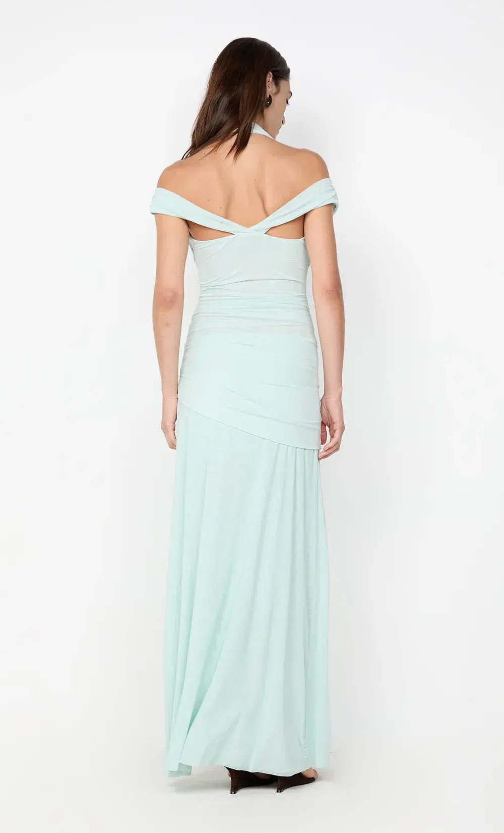 Bec & Bridge Winnie Halter Maxi Dress Spearmint Size 6 photo 2
