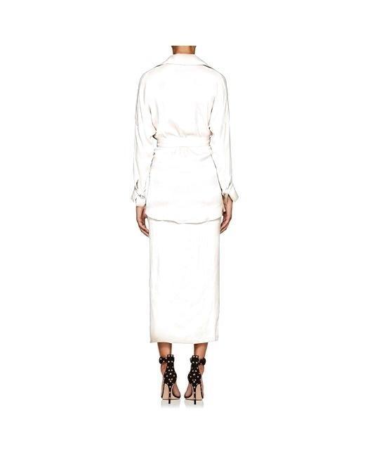 Manning Cartell Twill Wrap MIDI Shirt dress Size 6 photo 3