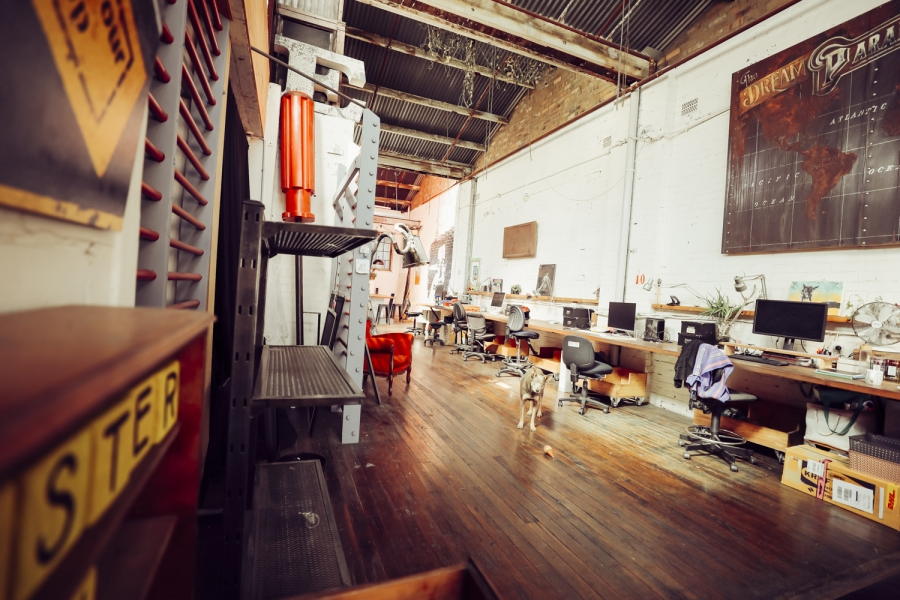 the aerie: warehouse film location photo 7