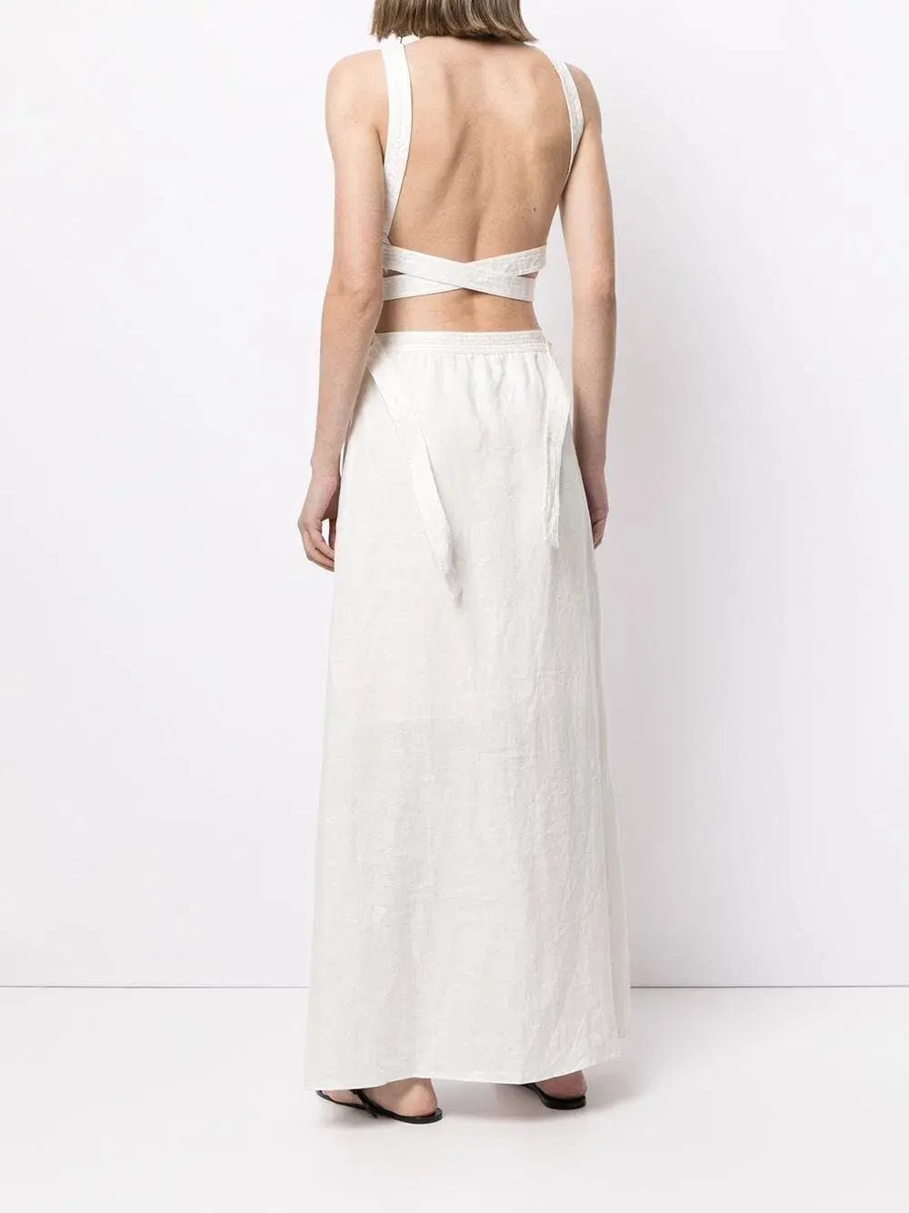 Sir the Label Ambroise Open Back Gown White Size 1 / Au 8 photo 2