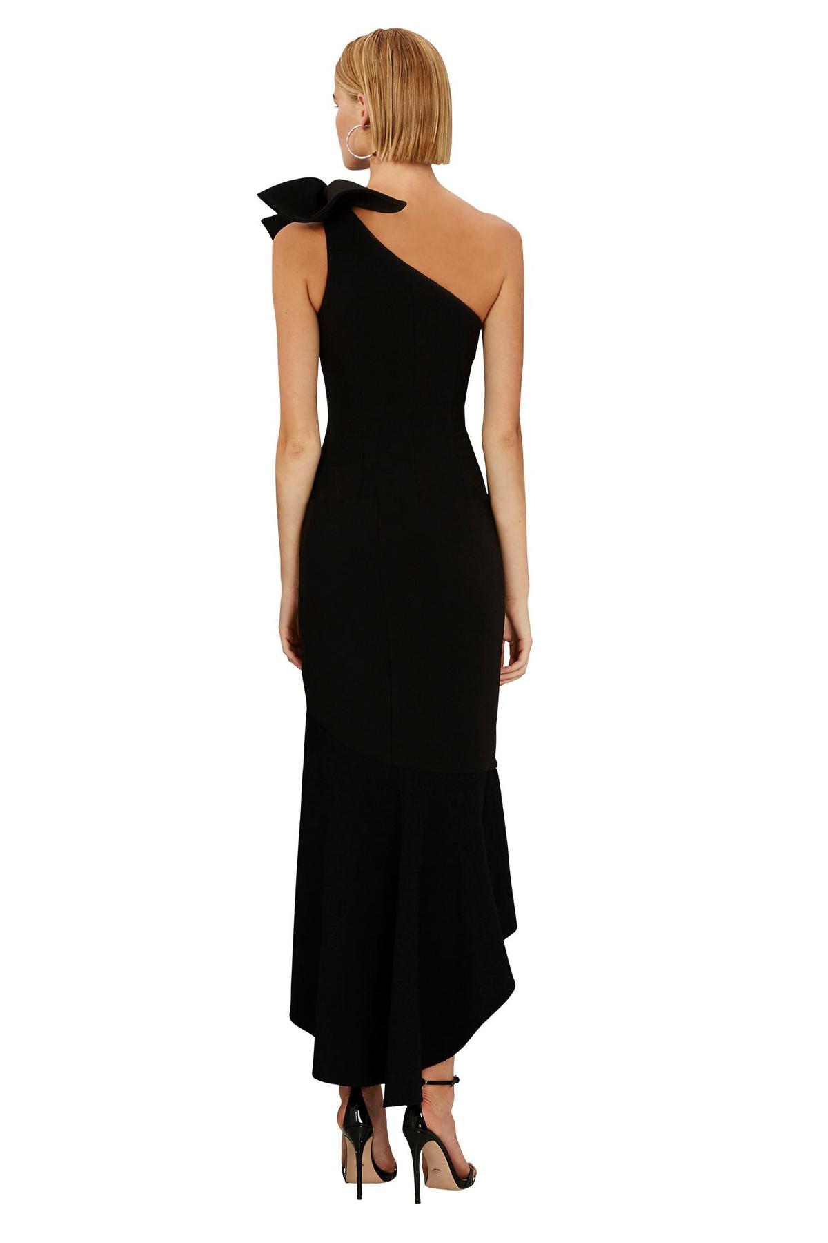 TIE SHOULDER WAVE GOWN photo 2