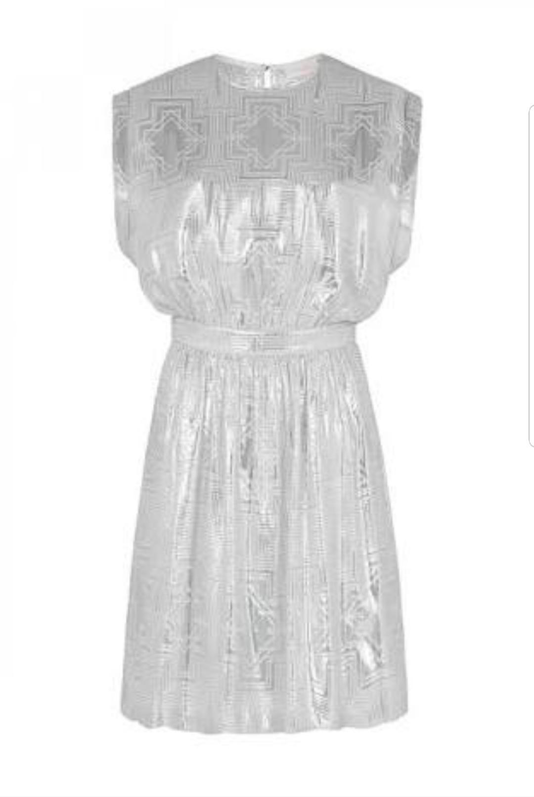 Sass & Bide Sega Sega Dress in Metallic Silver size 8 photo 7