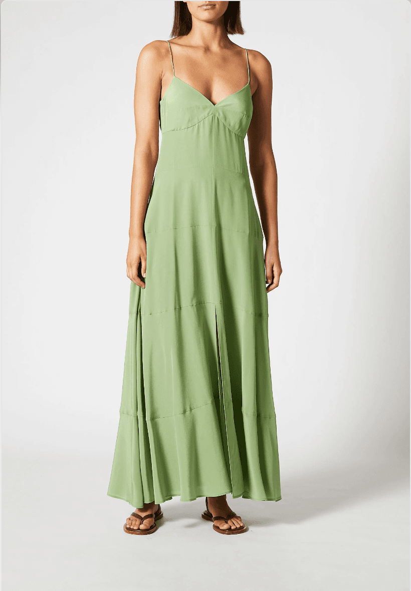 Scanlan Theodore Silk Maxi Dress photo 3
