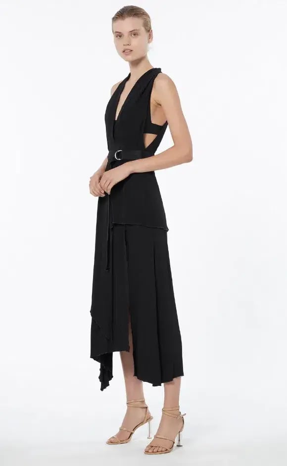 Manning Cartell New Order Midi Dress in Black Size 8 / S photo 2