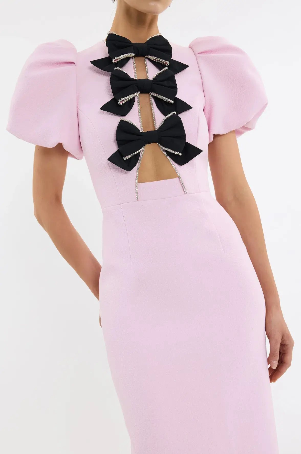 Rebecca Vallance Nemy Midi Dress Size 8 photo 2
