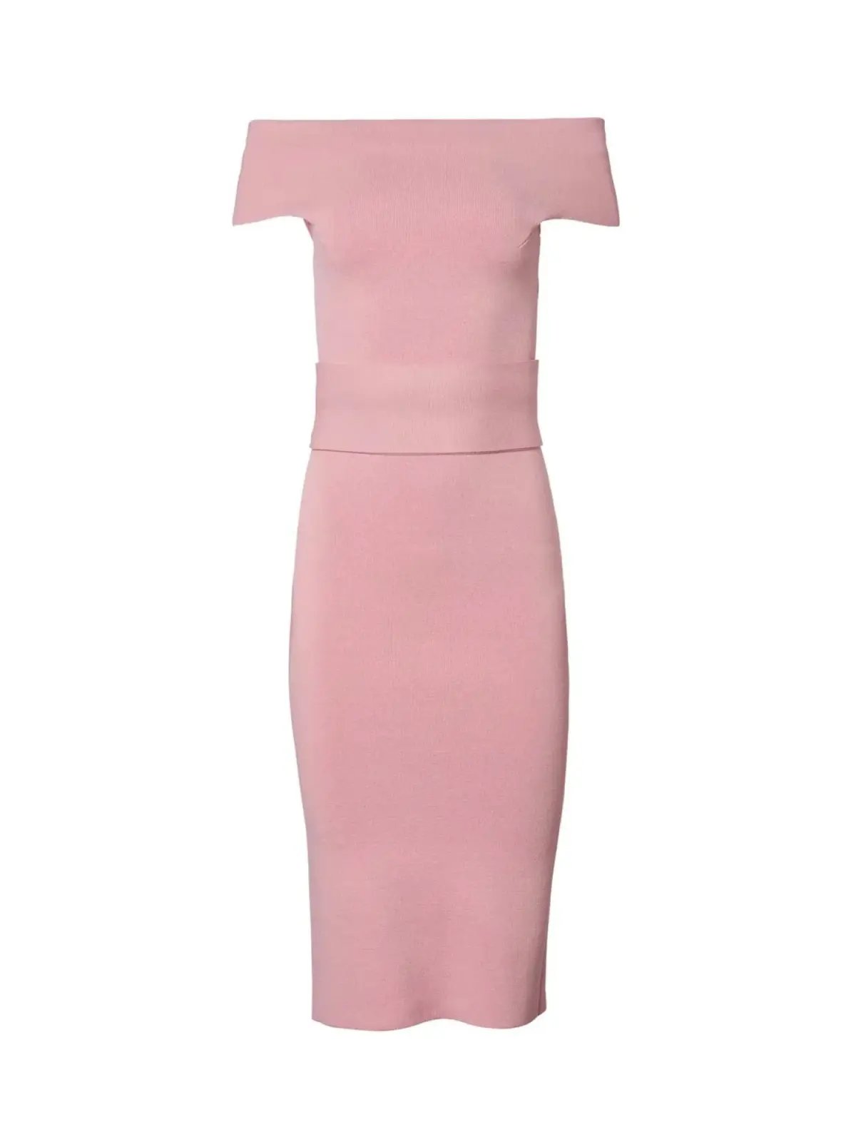 Scanlan Theodore Milano Crepe Knit Dress Pink Size Small / AU 8 photo 3