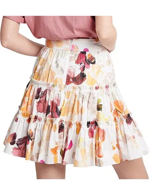 Aje Dassia Mini Skirt Print Size 6 photo 3