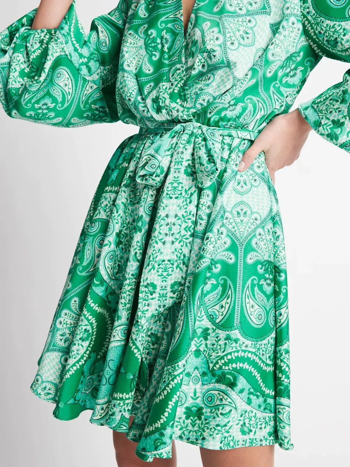 Sheike Jade Palace Dress Green Size 12 / L photo 2