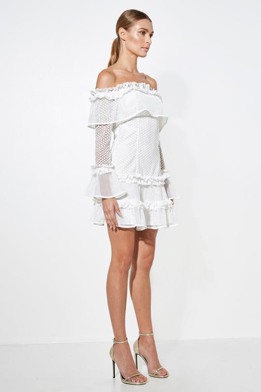 Mossman The Mood Swing Dress white Size 8 photo 3