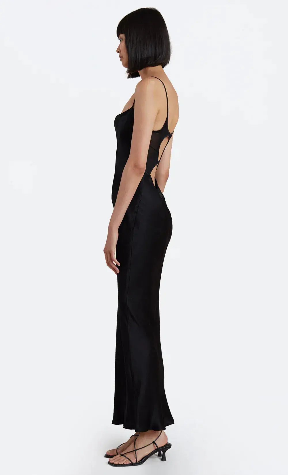 Bec & Bridge Black Malyka Maxi Dress Black Size AU 10 photo 2