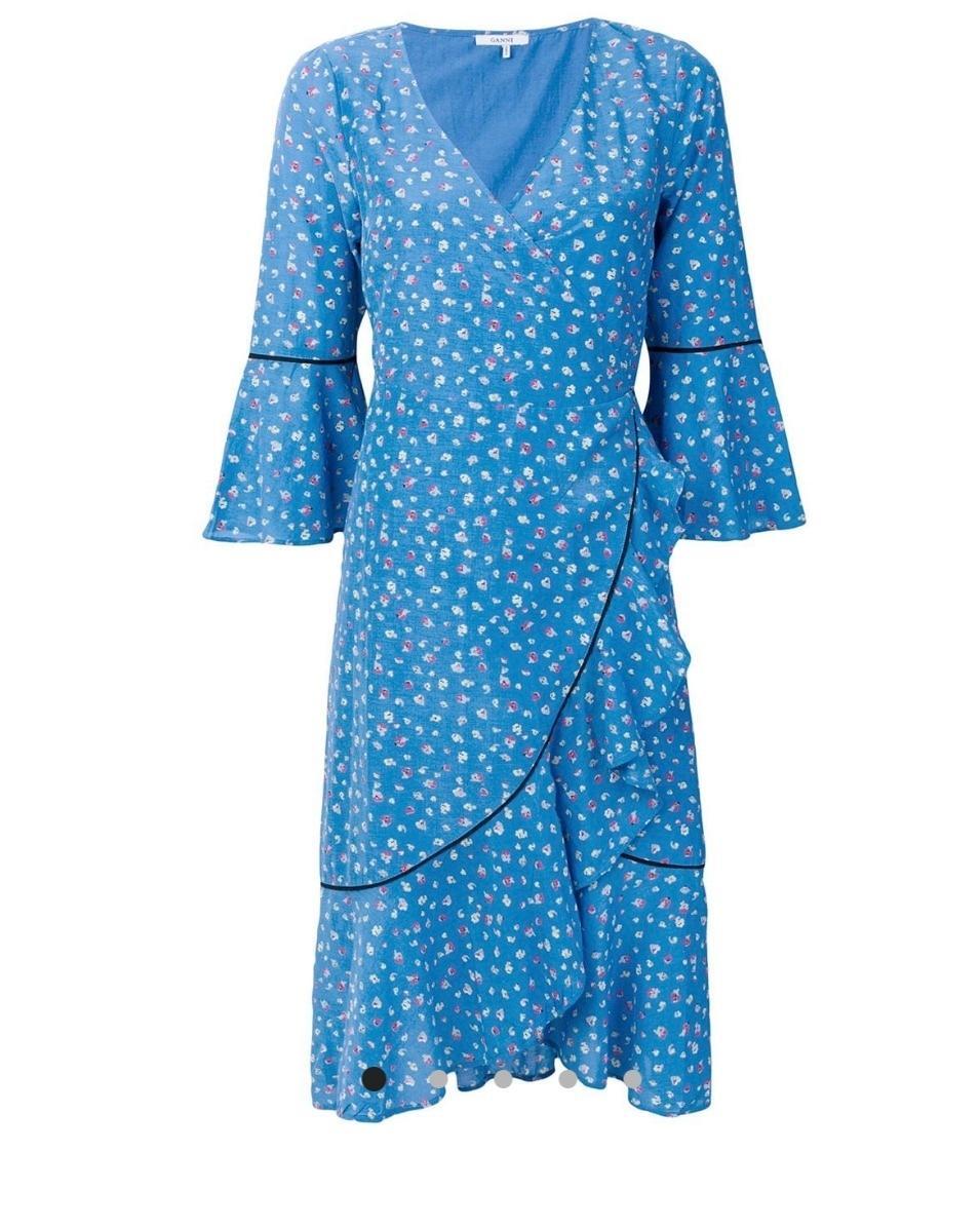 Ganni Beacon Wrap Dress photo 6