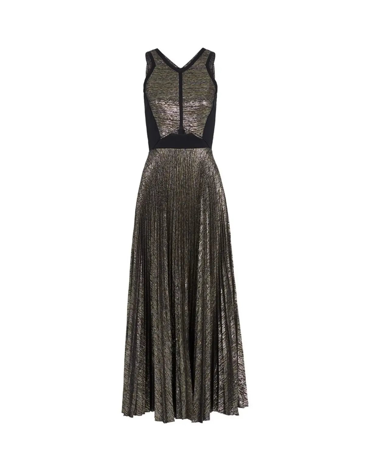 Sass & Bide Cultural Diffuse Dress Gold Metallic Size 8 photo 3