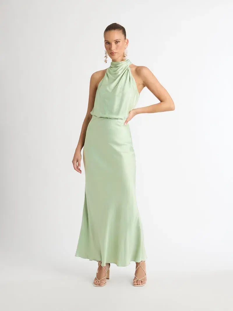 Sheike Stella Top & Gracie Skirt Sets in Sage Size 16 photo 2