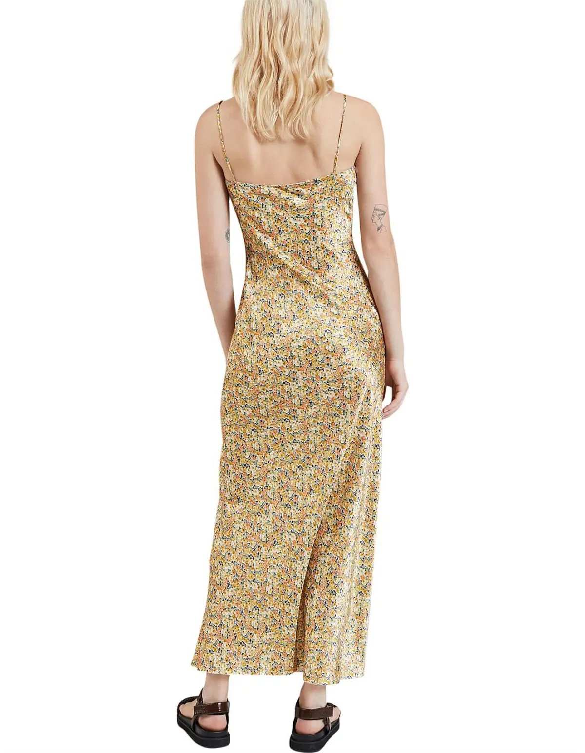 Bec & Bridge Golden Fields Maxi Dress Gold Size 12 photo 2