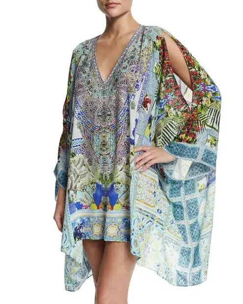 Camilla My Marjorelle Split Shoulder Short Kaftan One Size photo 4