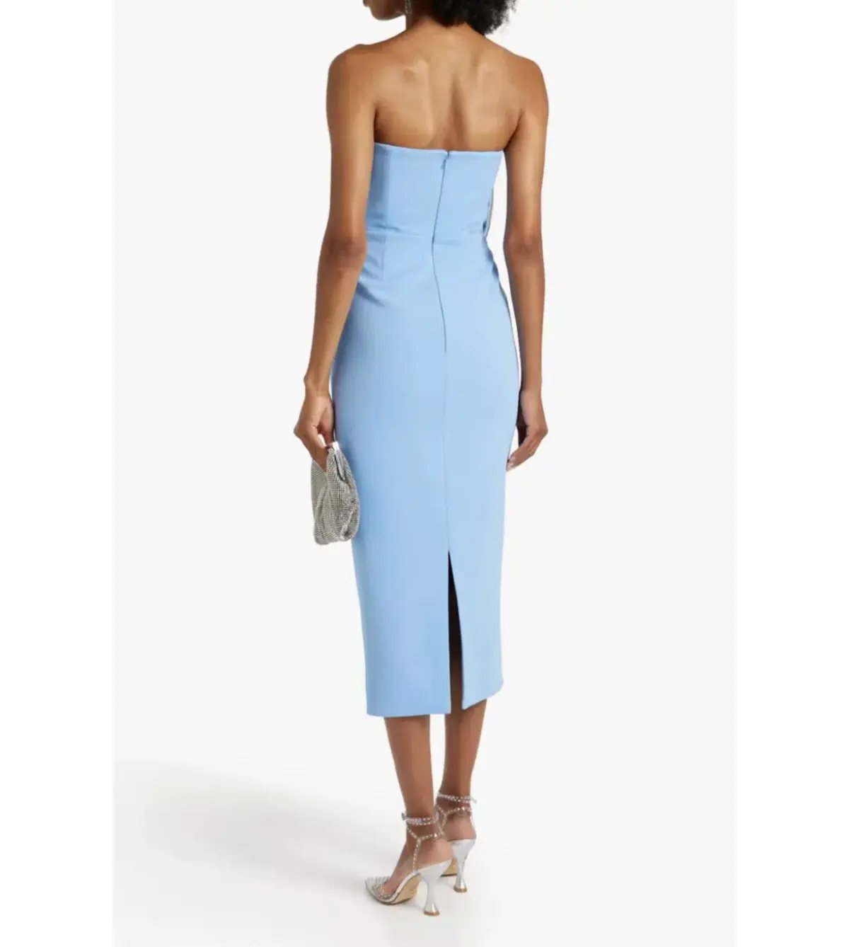 Rachel Gilbert Santiago Dress Sky Blue Size AU 10 photo 2