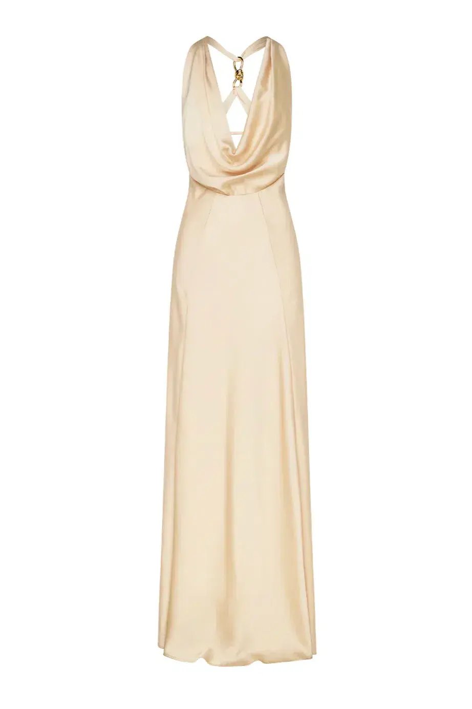 Manning Cartell Charmed Cowl Slip Dress Champagne Size AU 6 photo 6