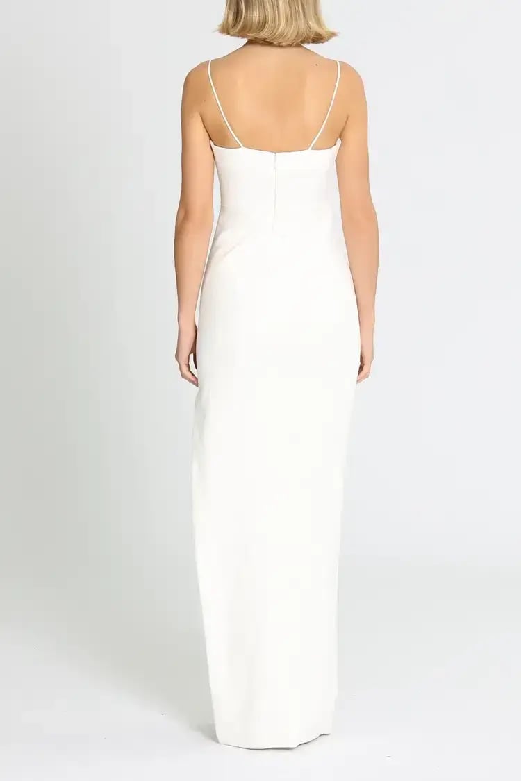 Likely NYC Celida Gown in White Size 6 photo 3