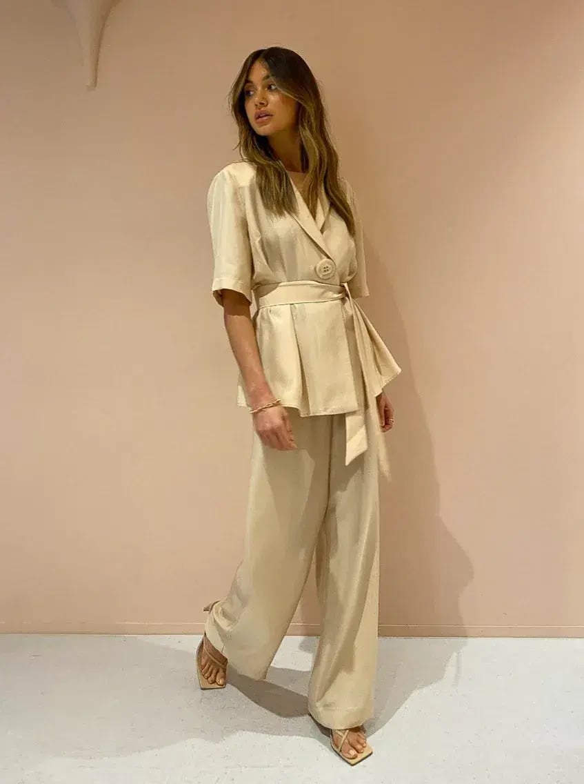 Viktoria & Woods Chorus Shirt & Pilot Pants in Wheat Size 3 / AU 12 photo 4