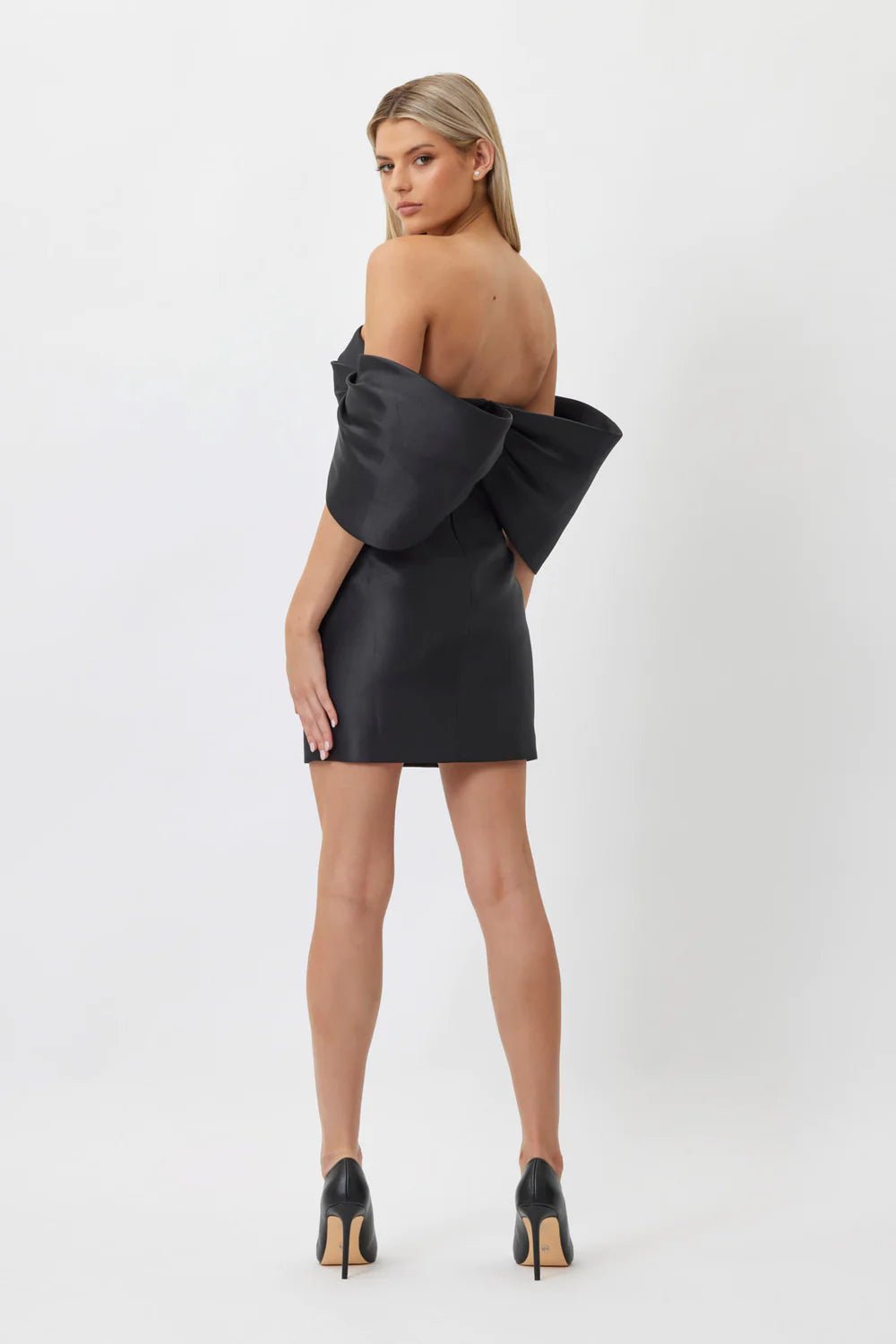 BIANCA & BRIDGETT EDEN MINI DRESS - BLACK photo 4