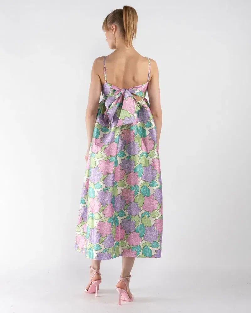Alemais Luella Midi Dress Floral Size 10 photo 3