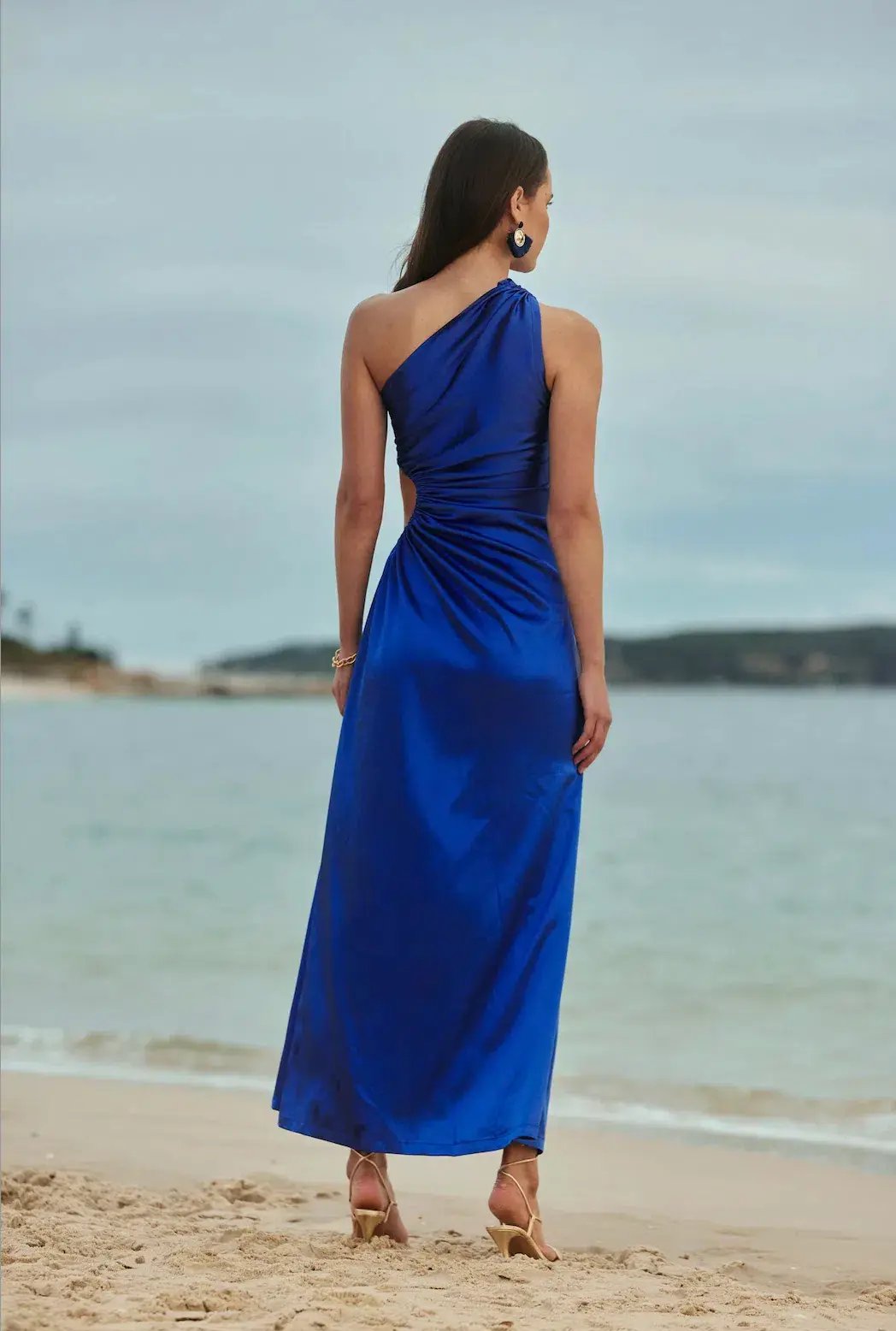 Sonya Moda Nour Maxi Dress Blue Size AU 10 photo 2