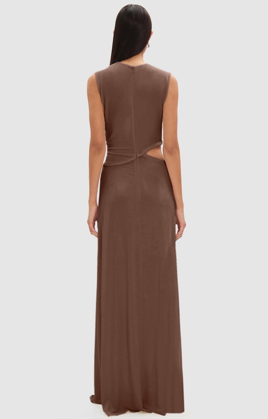 Misha Collection Sierra Gown Chocolate photo 3