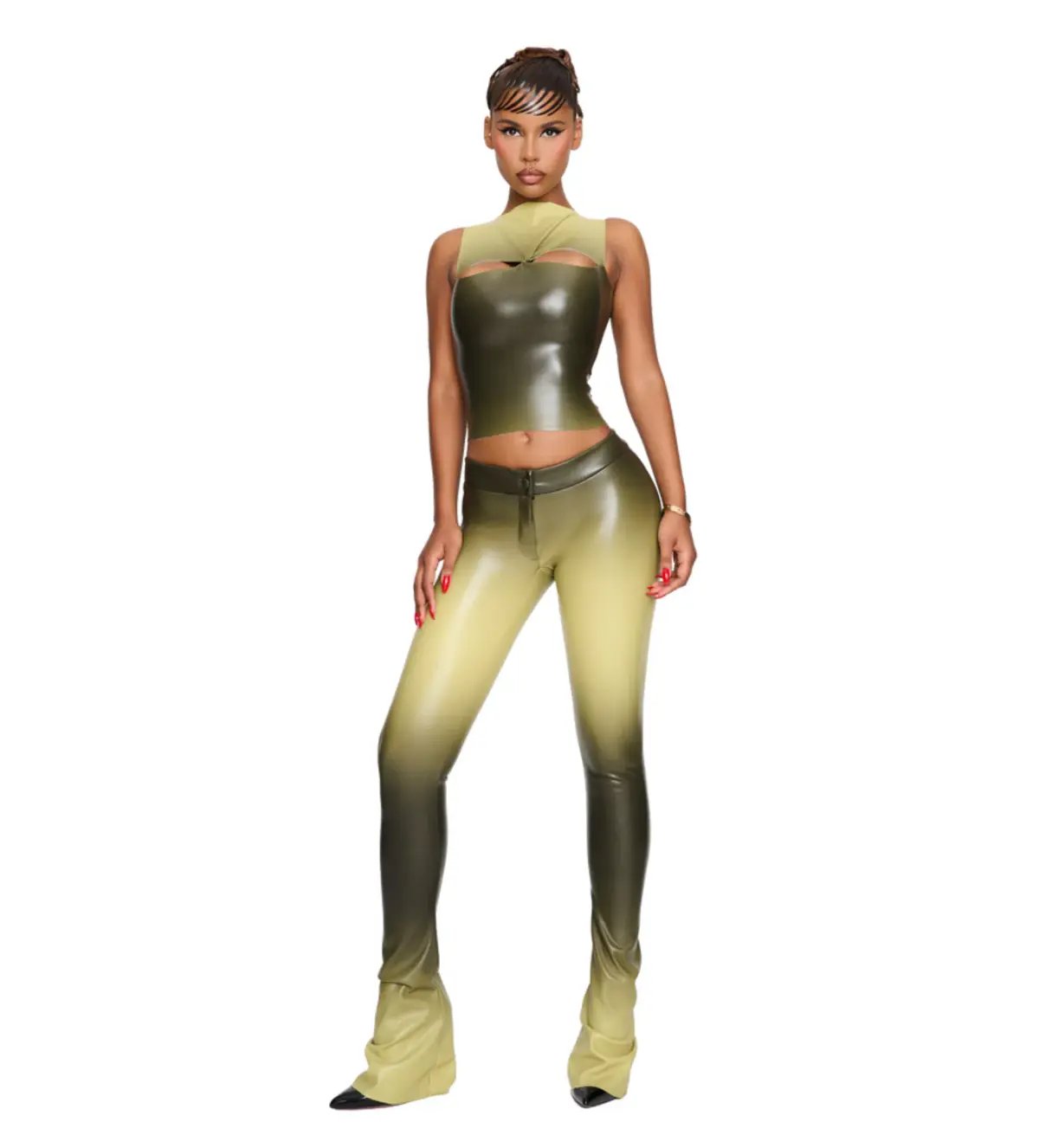 Coucoo Aviles Set in Green Size 6 photo 2