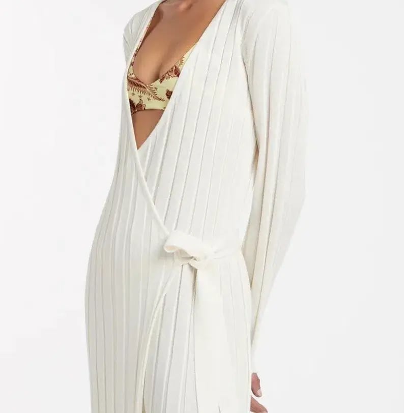 Sir The Label Isobel Wrap Dress White Size 0/Au 6 photo 4
