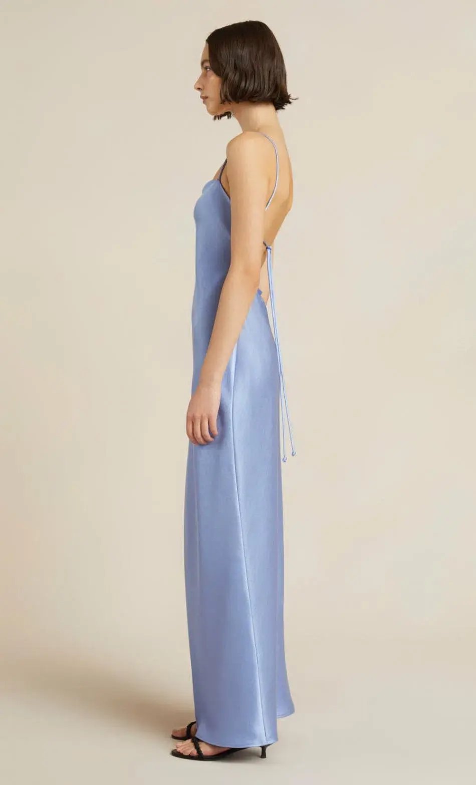 Bec & Bridge Dreamer Tie Maxi Dress Blue Size 12 photo 2