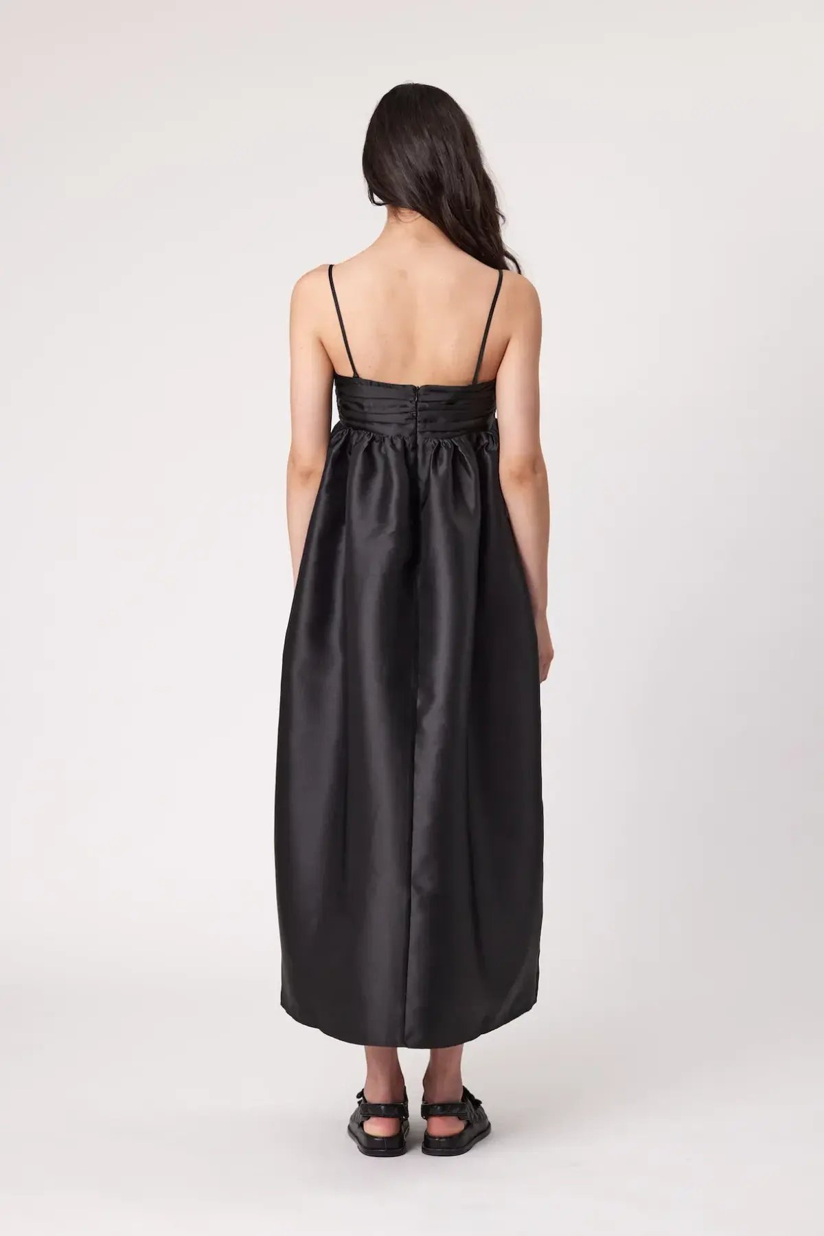 Remain Sloane Dress Maxi Black Size 12 photo 2