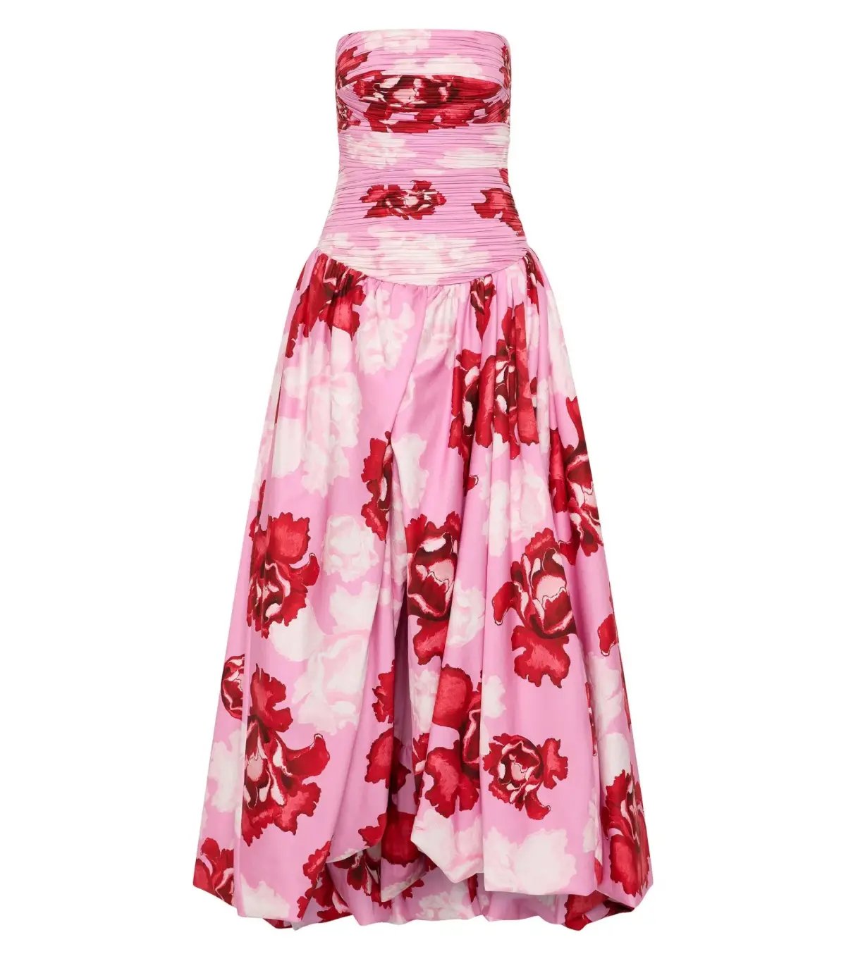 Aje Behold Maxi Dress in Pink Boldly Blooming Size AU 10 photo 7
