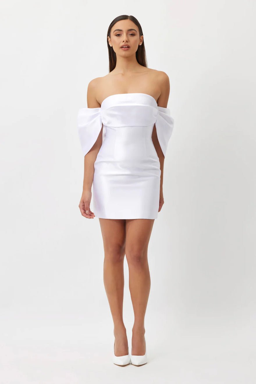 Bianca and Bridgett Eden Mini Dress - White photo 3