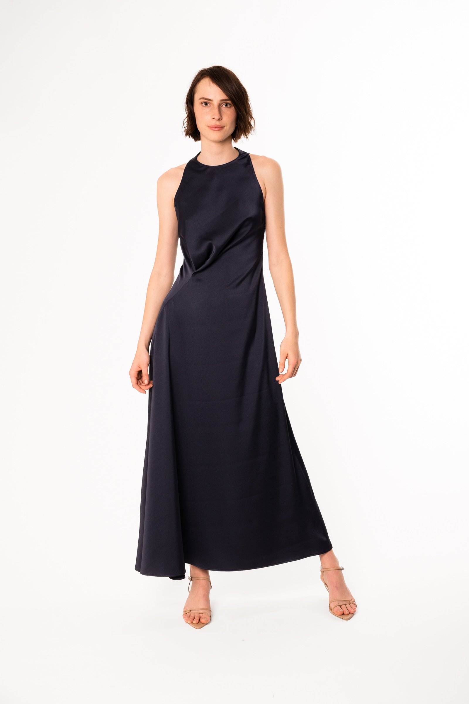 ONE FELL SWOOP SLOANE DRESS - NAVY photo 2