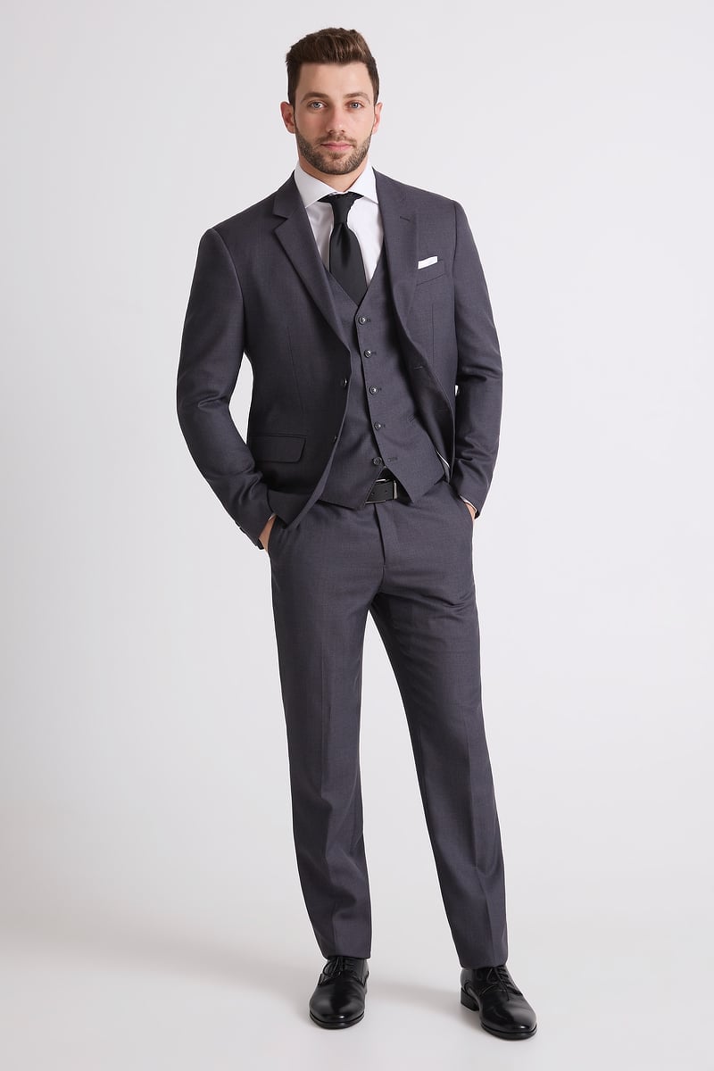 Charcoal Suit Jacket photo 6