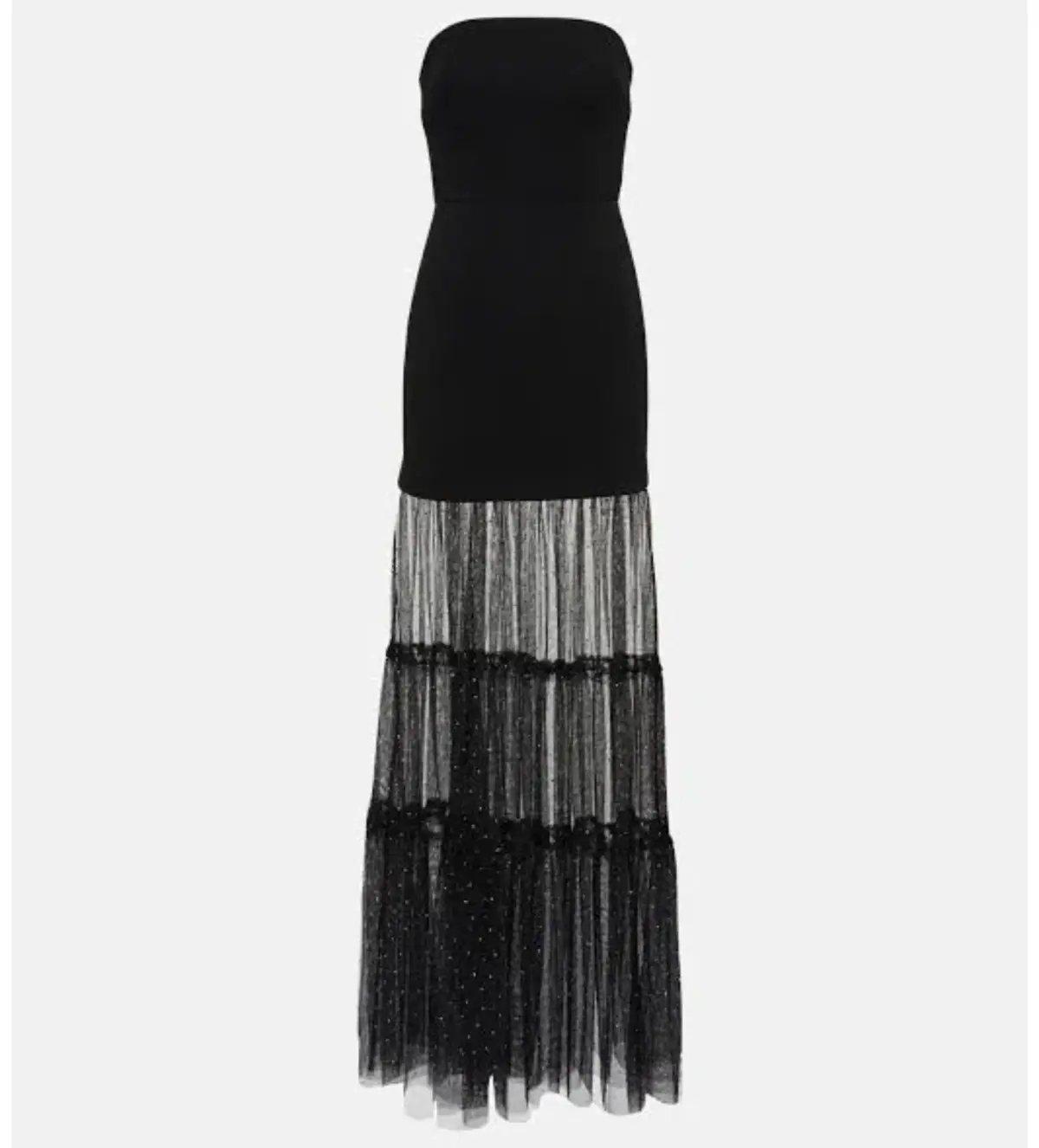 Rebecca Vallance Alyssa Gown Black Size 6 photo 3