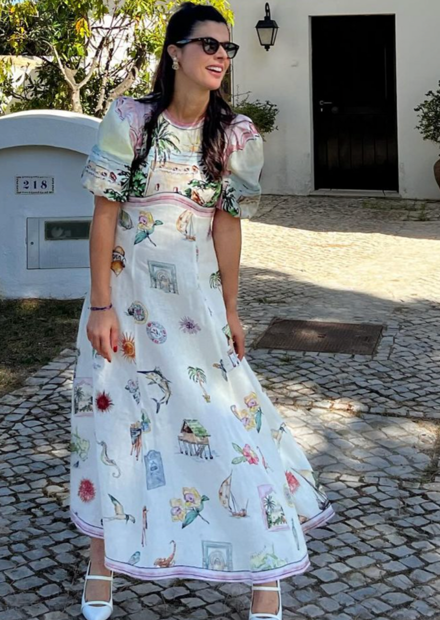 Alemais Sunset Midi Dress photo 2