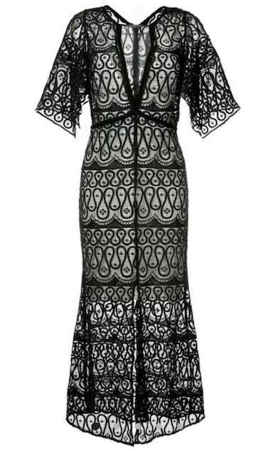Manning Cartell Serpentine Lines V-Neck Dress photo 3