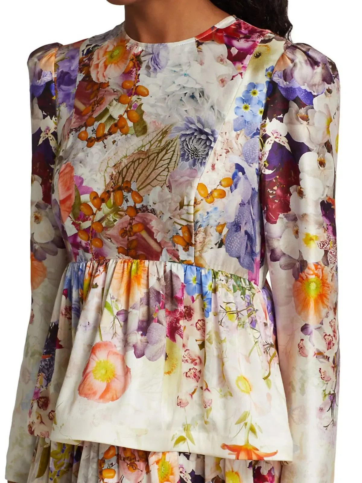 Zimmermann The Prima Tiered Gown in Floral Print Size 3 / AU 14 photo 3