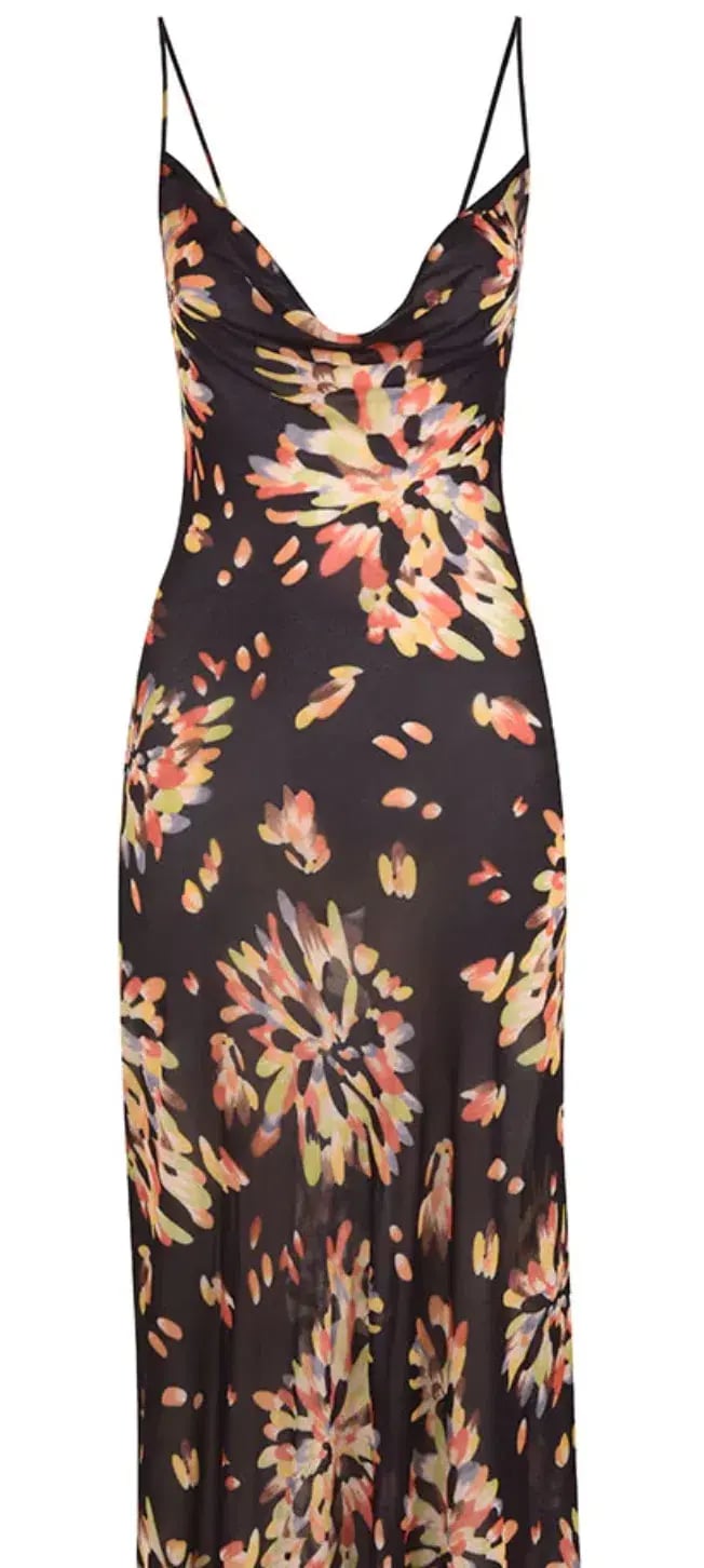 Rat & Boa Catarina Maxi Dress Floral Size L / AU 12 photo 5