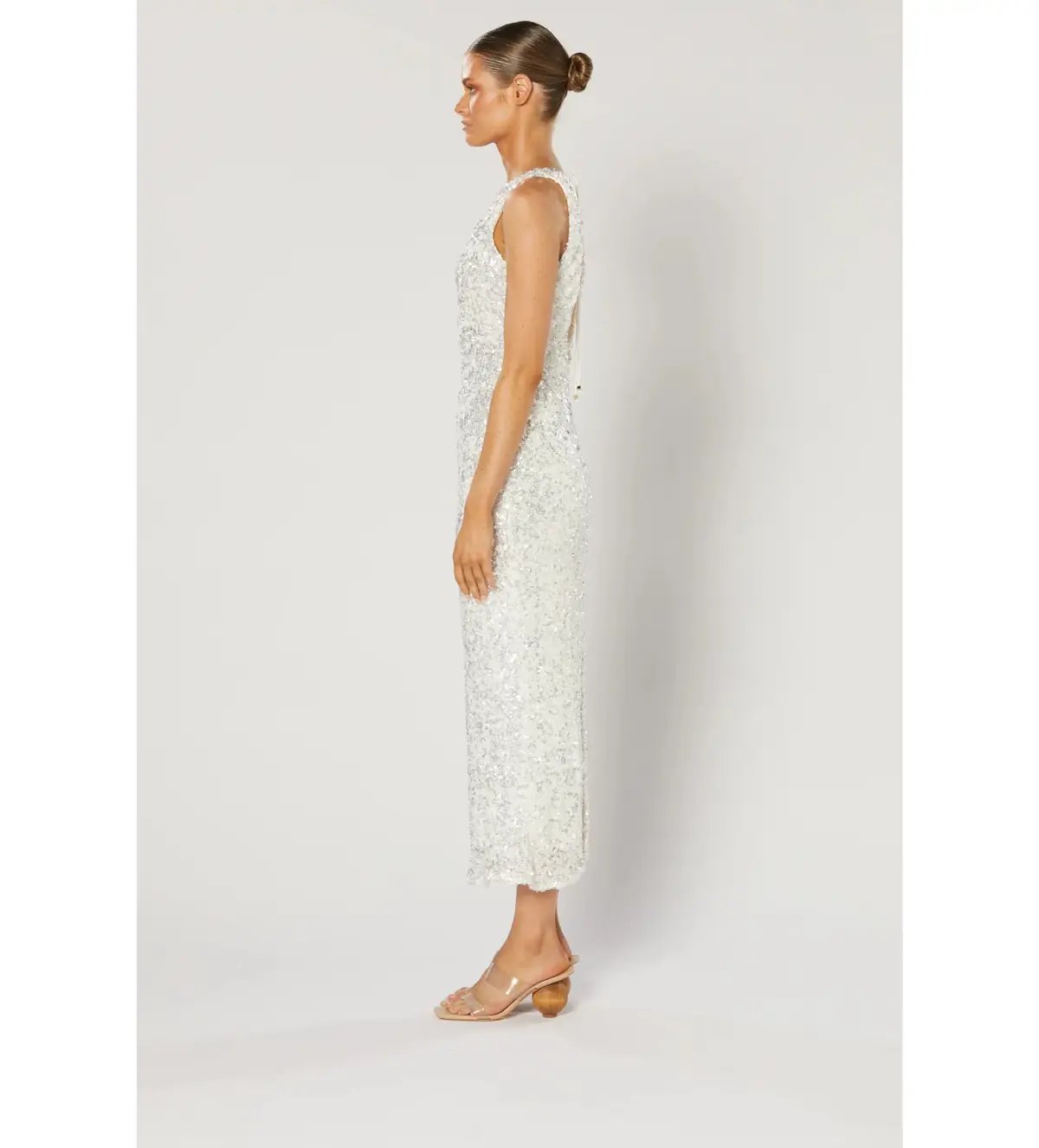 Winona Zeox Midi Dress White Size AU 6 photo 4