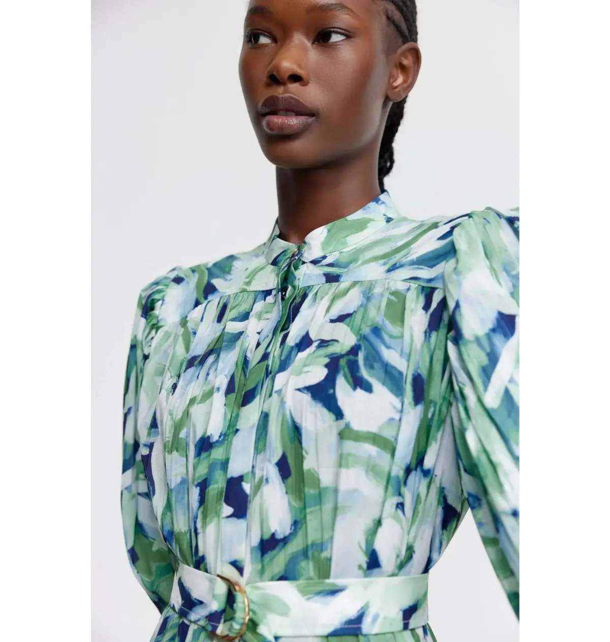 Acler Matthew Maxi Dress in Fresco Garden Size AU 16 photo 4