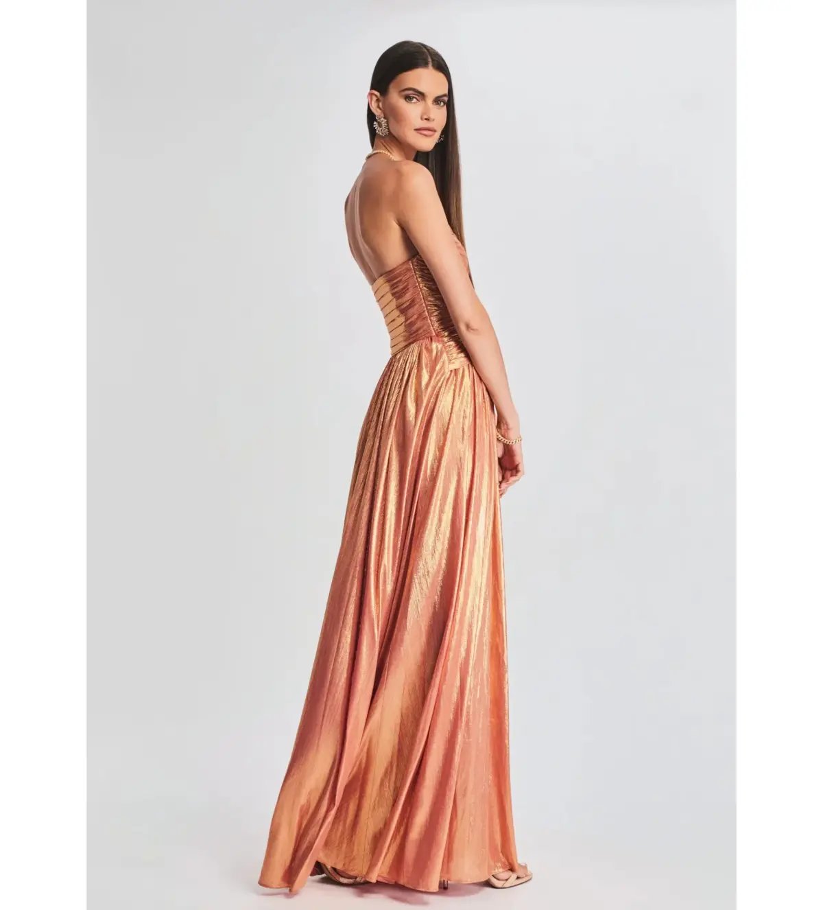 Retrofete Waldorf Dress in Apricot Size M / AU 10 photo 3