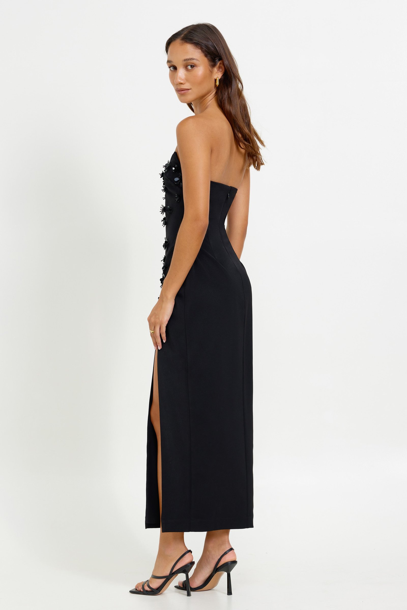 LEXI BIANCA DRESS - BLACK photo 5