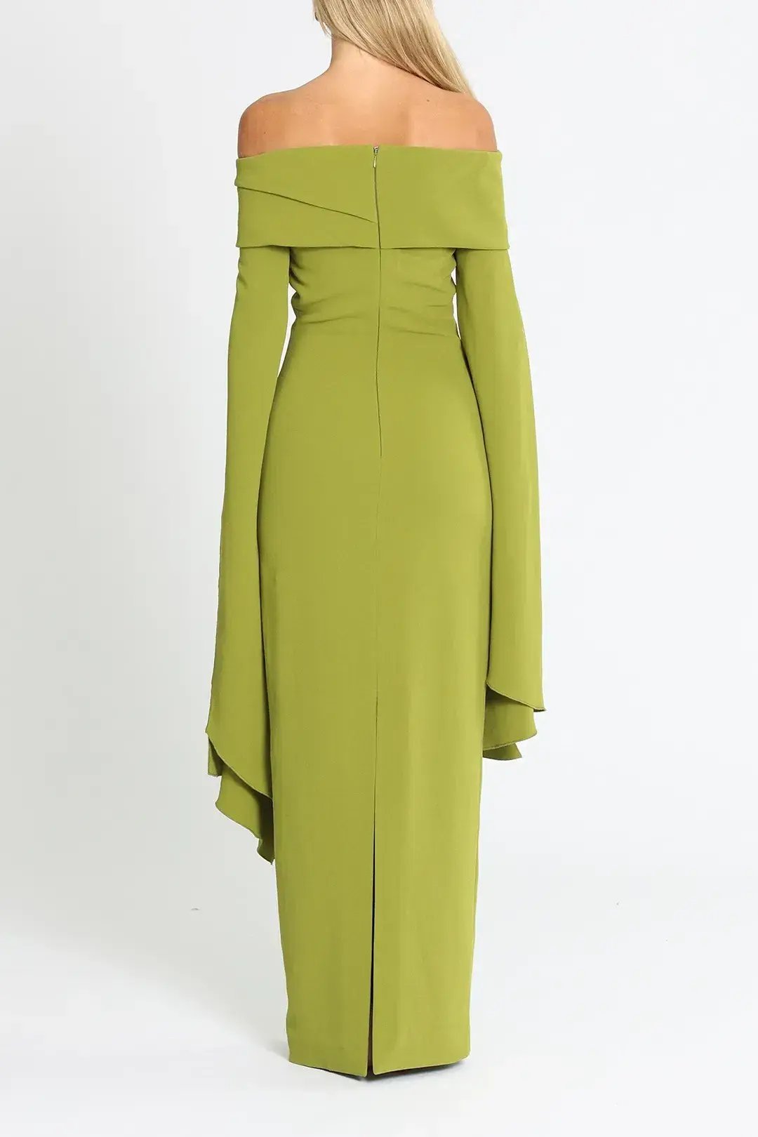 Solace London Arden Maxi Dress Green Size 6 photo 3