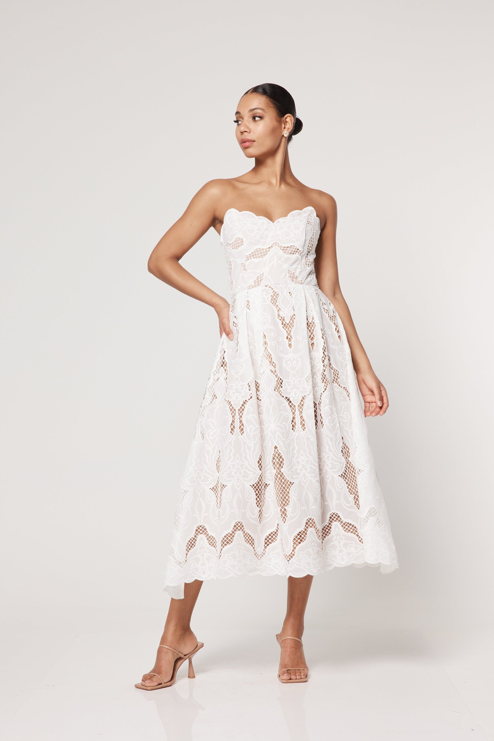 ELLIATT CELEBRANT DRESS - IVORY photo 4